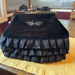 Disney handbag Her Universe "the nightmare Before Christmas Jack pinstripe Ruffe